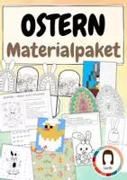 Vorschau - Arbeitsblätter - Ostern Lernwerkstatt Aktivitäten Basteln Spielen - Deckblatt
