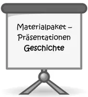Vorschau - Stundenentwürfe - Materialpaket - Präsentationen Geschichte - Deckblatt