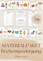 Vorschau - Arbeitsblätter - Wachsendes Materialpaket - Rechenspaziergänge - Deckblatt
