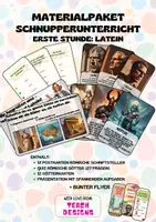 Vorschau - Arbeitsblätter - Materialpaket: Schnupperunterricht/ Erste Stunde Latein - Deckblatt