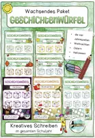 Vorschau - Spiele - Wachsendes Materialpaket der Geschichtenwürfel #silvesterknaller25 #rabattraketenzusalevester25 - Deckblatt