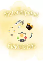 Vorschau - Arbeitsblätter - Materialpaket: Elektrizität - Deckblatt