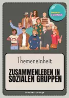 Vorschau - Stundenentwürfe - Zusammenleben in sozialen Gruppen - Materialpaket - Deckblatt