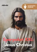 Vorschau - Stundenentwürfe - Sparpaket XXL: Jesus Christus - Kreuzigung | Leben | Biografie - Deckblatt