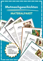 Vorschau - Arbeitsblätter - Materialpaket - 7 Mutmachgeschichten - Deckblatt
