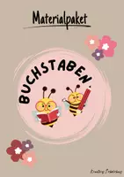 Vorschau - Mal- und Bastelvorlagen - Materialpaket - Buchstaben, Anfangsunterricht - Deckblatt