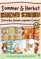 Vorschau - Arbeitsblätter - Schreibe deinen eigenen Comic! Sommer & Herbst - Deckblatt