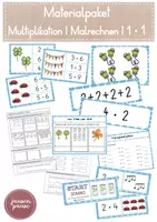 Vorschau - Arbeitsblätter - Materialpaket Multiplikation/Malrechnen/1x1 - Deckblatt