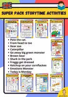 Vista previa - Unidades / Secuencias / Situaciones de Aprendizaje - Storytime activities - Portada