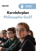 Vorschau - Unterrichtsreihen - Kernlehrplan Philosophie in der SEK II - Nordrhein-Westfalen - Deckblatt