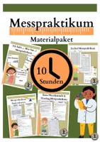 Vorschau - Stundenentwürfe - Materialpaket: Messpraktikum fertige Unterrichtsstunden - Deckblatt