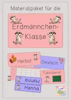 Vorschau - Poster - Materialpaket für deine Erdmännchen-Klasse - Deckblatt