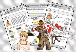 Vorschau - Unterrichtsreihen - Materialpaket - Kinderrechte (wachsendes Materialpaket) - Deckblatt