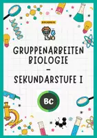 Vorschau - Stundenentwürfe - Biologie Gruppenarbeiten – Sofort einsetzbares Unterrichtsmaterial für die Sekundarstufe I - Deckblatt