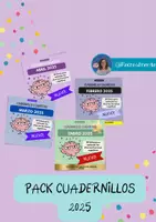 Vista previa - Hojas de trabajo - PACK PROMO CUADERNILLOS COGNITIVOS 2025 - Portada