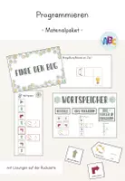 Vorschau - Spiele - Programmieren / Coding : Materialpaket - Deckblatt