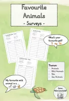 Vorschau - Arbeitsblätter - Animal Surveys - BUNDLE - Deckblatt