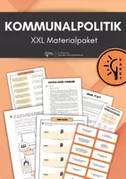 Vorschau - Unterrichtsreihen - XXL Materialpaket: Kommunalpolitik (Unterrichtsreihe, 5 Spiele, Test und mehr) - Deckblatt