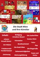 Vorschau - Arbeitsblätter - Wien und seine Künstler (Gymnasium/Mittelschule) - Deckblatt