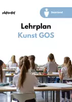 Vorschau - Unterrichtsreihen - Lehrplan Kunst in der gymnasialen Oberstufe - Saarland - Deckblatt