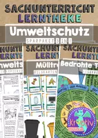 Vorschau - Arbeitsblätter - Materialpaket: Umweltschutz und Recycling für Grundschulkinder - Deckblatt