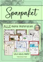 Vorschau - Unterrichtsreihen - Sparpaket: ALLE meine Materialien - Deckblatt