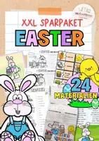 Vorschau - Stundenentwürfe - XXL Sparpaket | Easter | Ostern im Englischunterricht | 24 Materialien - Deckblatt