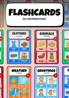 Vorschau - Bildkarten - Flashcards | XXL-Materialpaket - Deckblatt
