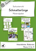 Vorschau - Unterrichtsreihen - Materialpaket Schmetterlinge - Deckblatt
