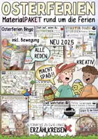 Vorschau - Arbeitsblätter - Osterferien - PAKET 🐰🏫 9 Alternativen zum Erzählkreis / Ostern / Osterzeit - Deckblatt