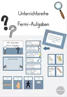 Vorschau - Unterrichtsreihen - Materialpaket: Unterrichtsreihe: Fermi-Aufgaben Längen Klasse 3 - 4 - Deckblatt