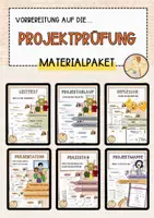 Vorschau - Unterrichtsreihen - Vorbereitung auf die Projektprüfung - Materialpaket - Deckblatt