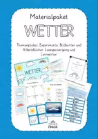 Vorschau - Arbeitsblätter - Materialpaket Wetter - Deckblatt