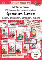 Vorschau - Arbeitsblätter - Genaues Lesen, Lesekompetenz fördern (Paket) - Deckblatt