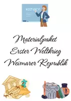 Vorschau - Unterrichtsreihen - Materialpaket: Erster Weltkrieg und Weimarer Republik - Deckblatt