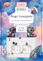 Vorschau - Spiele - Bingo Lesespiele passend zu Karibu 1, Teil A,B&C, Lesen - Deckblatt
