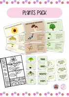 Vista previa - Hojas de trabajo - PLANTS PACK - Collaborative material - Portada