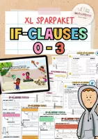 Vorschau - Unterrichtsreihen - If-Sätze 0 - 3 | XL Sparpaket 💫 | If-Clauses | Conditional | Grammar - Deckblatt