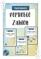 Vorschau - Arbeitsblätter - Materialpaket - verliebte Zahlen - 1. Klasse - Addition - Deckblatt