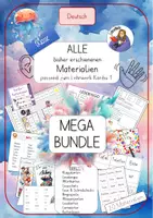 Vorschau - Spiele - Mega - Materialpaket zu KARIBU 1, alle meine Materialien zu Karibu 1 - Deckblatt