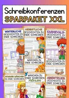 Vorschau - Arbeitsblätter - Schreibkonferenzen XXL PAKET: Märchen/Geschichten zum weiterschreiben - Deckblatt