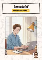 Vorschau - Arbeitsblätter - Materialpaket Leserbrief - Deckblatt