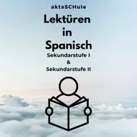 Vorschau - Stundenentwürfe - Lektüren für den Spanischunterricht - wachsendes Materialpaket - Deckblatt