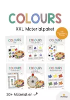 Vorschau - Mal- und Bastelvorlagen - COLOURS: XXL Materialpaket für den Englischunterricht (Farben) - Deckblatt
