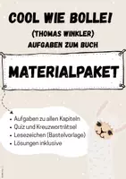 Vorschau - Arbeitsblätter - Cool wie Bolle: Materialpaket - Deckblatt