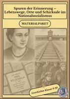 Vorschau - Arbeitsblätter - Materialpaket "Spuren der Erinnerung - Nationalsozialismus" - Deckblatt