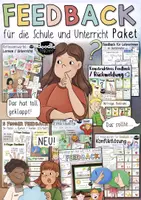 Vorschau - Arbeitsblätter - Feedback & Reflexion - Materialpaket GS + Sek 1 / Klasse 2-6 - Deckblatt