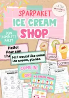 Vorschau - Unterrichtsreihen - Ice Cream Shop Englisch | Dialogstunde, Wortschatz & Rollenspiel | Sparpaket Klasse 5–6 - Deckblatt