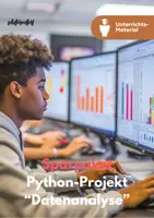 Vorschau - Unterrichtsreihen - Sparpaket: Programmieren mit Python - Unterrichtsreihe & Präsentation - Deckblatt
