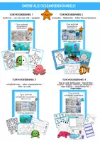 Voorbeeld - Oceaandieren fijne motoriekbundels - Voorblad